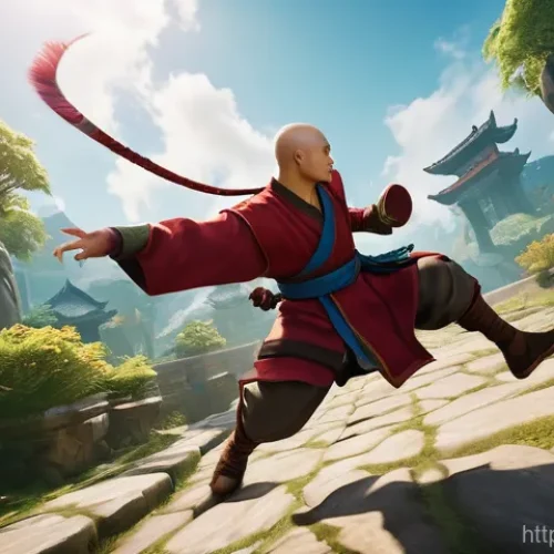 Home 15 리그 오브 레전드 승률 높은 콤보 - A dynamic close-up of Lee Sin, the blind monk, mid-air executing an "Insec Kick" on an enemy champio...