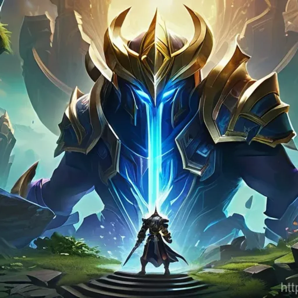 LOL 전령과 드래곤 우선순위 - **Prompt 1: Rift Herald's Early Game Domination**
A dynamic, action-packed scene in League of Le...