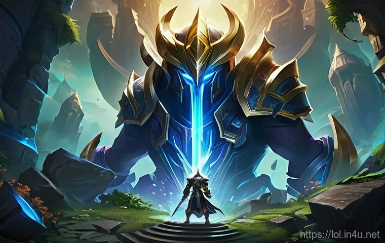 LOL 전령과 드래곤 우선순위 - **Prompt 1: Rift Herald's Early Game Domination**
A dynamic, action-packed scene in League of Le...