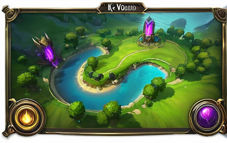 LOL 소환사의 협곡 생태계 - **Prompt 1: Redesigned Summoner's Rift with Voidgrubs and Strategic Observation**
"A highly deta...